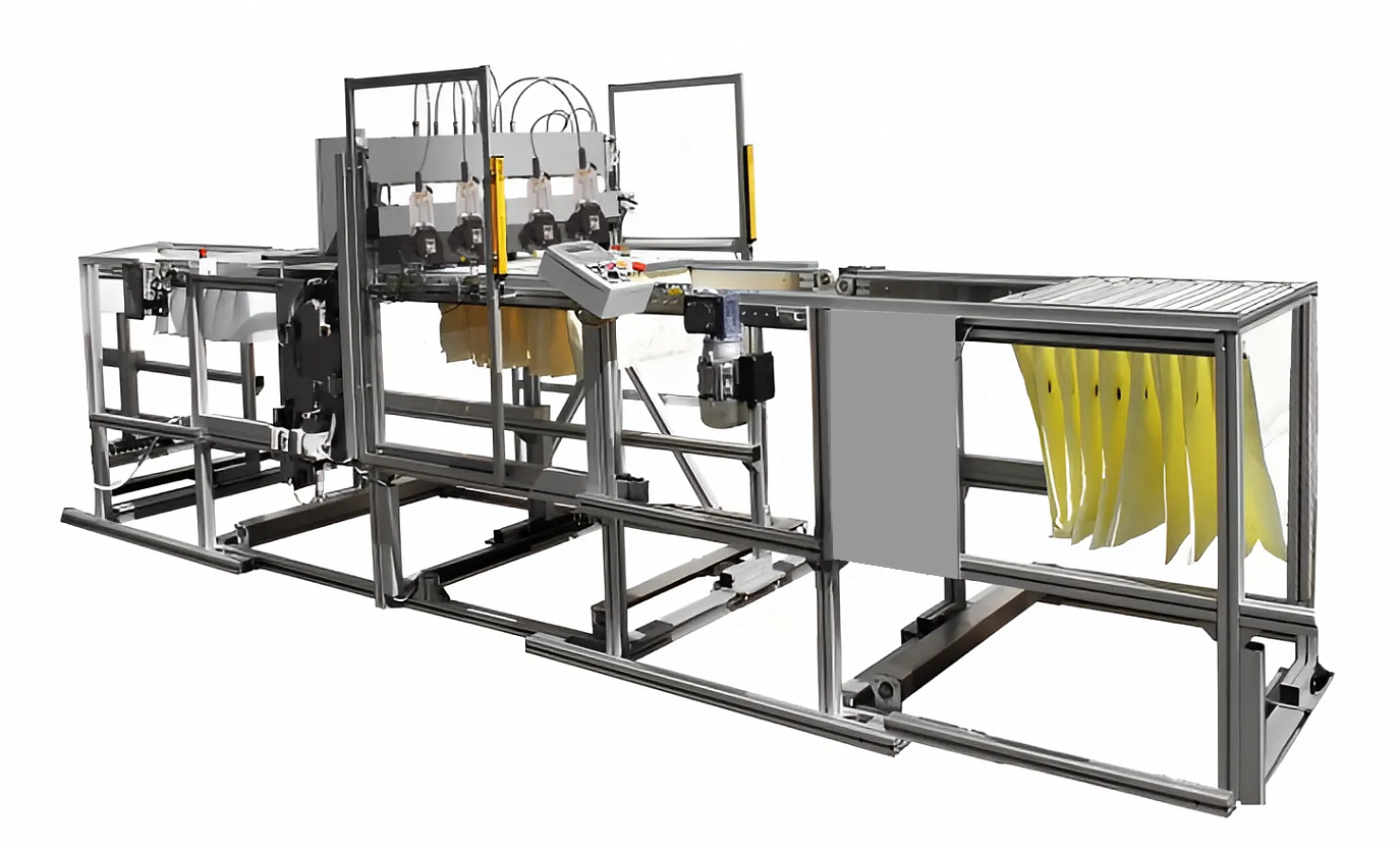 Линия для изготовления карманных фильтров Линия изготовления карманных фильтров